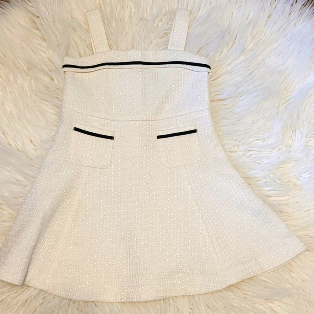 Janie & Jack Girls size 4 White dress